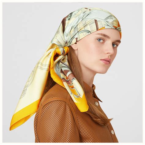 hermes scarf for hair|Hermes scarves official website.